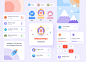 UI Elements - Quiz App by Paperpillar on Dribbble