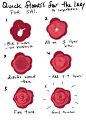 Tutorial: how to BS a flower for lazy people by longestdistance on deviantART