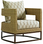 Tommy Bahama Aviano Chair transitional-outdoor-lounge-chairs