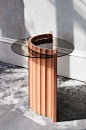 Encouraging a tactile escape from the ever more digital world, Robert Sukrachand’s Coved Torus table boasts a scalloped ash stave base bisected by smooth bronze glass. The...