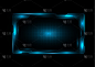 Blue Science Technology Screen