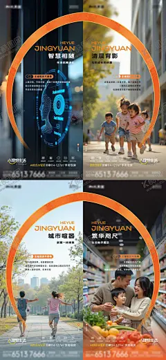 产品价值点 【酷图网】海报,地产,价值点,产品,优势,卖点,配套,智能化,系列,