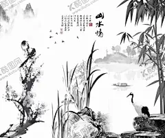 水墨山水 【酷图网】水墨背景,中国风,水彩水墨,江南水乡,屏风,墙纸,背景,古朴,意境,古风,古典,中式,水墨装饰画,山水画,山水,国画,水墨荷花,毛笔字,花鸟,毛笔画,壁纸,古镇,二十四节气,花纹背景,清明时节,夏天,春天,梅花,早春,船,复古花纹,水墨山水,抽象水墨,禅意,写意,山水背景,水墨画