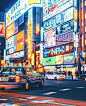 日本城市街拍夜景摄影
