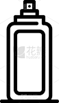 除臭剂,时尚,轮廓,图标,清新,环境,模板,女人,瓶子,品牌名称
