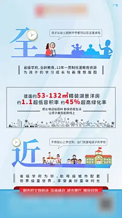 地产学区房创意海报-源文件-采灵感-cailinggan.com