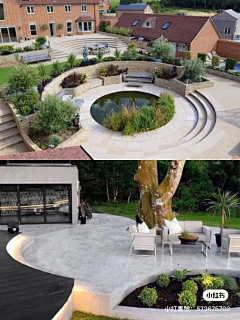 融合景园·艺墅造园采集到A-法式/欧式/英式庭园意向图