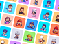 people profession ‍‍✈️‍‍‍ veterinarian businessman teacher woman man chef doctor soldier army pilot policeman police fire fighter work job personal character mascot professional people