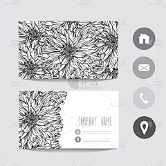 模板,名片,传媒,商务,请柬,传单,信封,沟通,问候,花