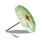 翠竹油纸伞