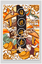 国潮风插画