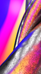 3D 3dsmax abstract digitalart gradient Render shapes steel vray Wallpapers
