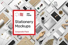 Mr.Mockup知名工作室2021年全套高质量样机模板合集包 Mockup Bundle - All in One :  