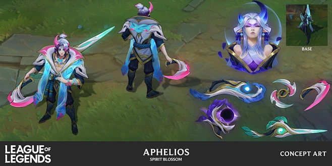 Spirit Blossom Aphelios-花瓣网