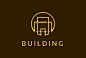 Abstract Monogram Building Property Symbol Template Design Vector, Emblem, Design Concept, Creative Symbol, Icon