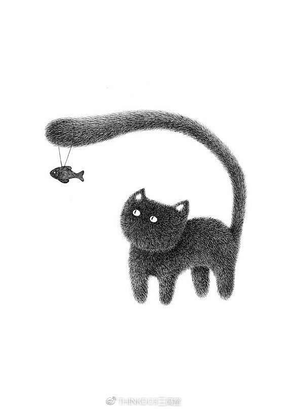 Kamwei Fong的毛茸茸插画作品赏