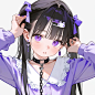 头像系列-purple-vol.9 - 小红书