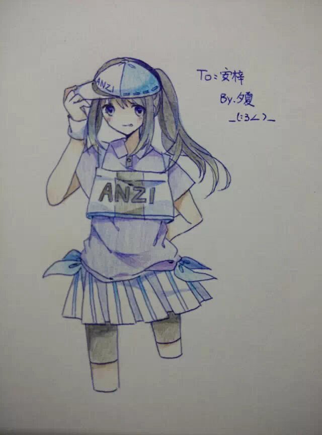 夕夏子的萌系手绘教程水彩彩铅ω画板专区4399作品中心