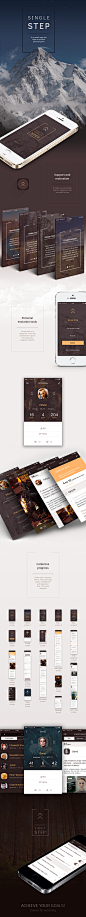 https://www.behance.net/gallery/15706025/Single-Step-app