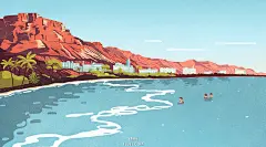 20款清新风格商业插画设计 飞特网 插画设计