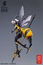 预定 蜗之壳 黄蜂娘BEE3W嗡酱 雪滴花计划 WASP GIRL手办机娘成品-淘宝网