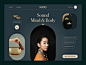 Sound therapy landing page by Linhmakingthings on Dribbble