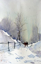 Corneliu Dragan Targoviste WATERCOLOR