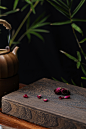 玫瑰花茶茶道茶文化茶叶摄影图