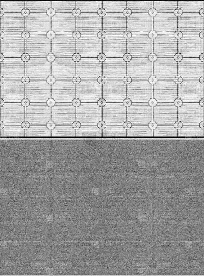 High definition geometry texture repeat pattern on