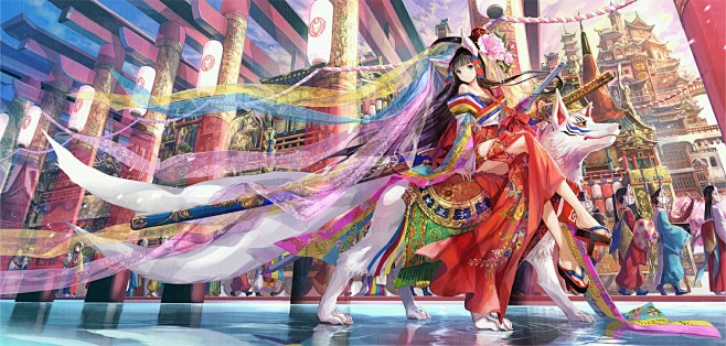P站画师 藤原