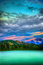 Jasper Dusk, Alberta, Canada: 