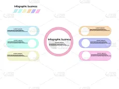 商务,流程图,图表,计划书,模板,现代,蜘蛛网,小册子,选择