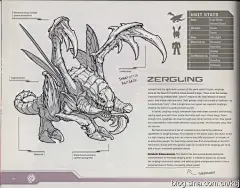 星际争霸2虫族兵种设计图集