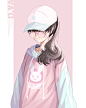 Anime 1200x1500 anime anime girls D.Va (Overwatch) Overwatch