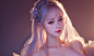 General 1920x1152 AI art women Asian looking at viewer simple background minimalism long hair jewelry