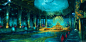 Pearl Quest | Enviroment Design, Artur Sadlos : Environment design for Pearl Quest