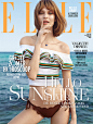 Lieke Van Houten演绎《Elle》荷兰版2016年7月刊封面