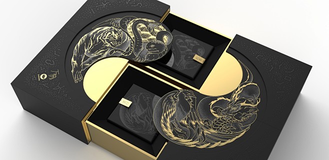 阴阳调和，是为正道 ▏《滇红四象》茶包装...