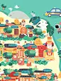 福州三坊七巷手绘地图-古田路9号