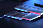 Stato®的3D和运动霓虹灯线条