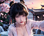 国漫女神ai漫客：玉肌清瘦，罗裳丽质。#国漫女神# #剑来# #稚闺# #国漫可以啊～# #分享推荐国漫# #小说漫一女主# #每日国漫赏析##古风动漫。#