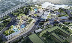 【TOD前研】成都升仙湖站TOD一体化设计案例欣赏 : 结合城市需求与项目用地条件，我们将本项目总体定位为：升仙岛.Park，打造成都公园城市” 双修”示范区，依托成都站，为城市打造全新第一印象，成为成都北部新名片。 通过三条景观带，串联A、B两个地块，形…