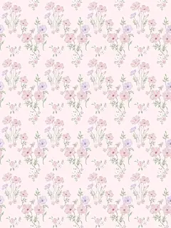 348粉紫虞美人花卉原创印花图案设计/壁纸 - 小红书