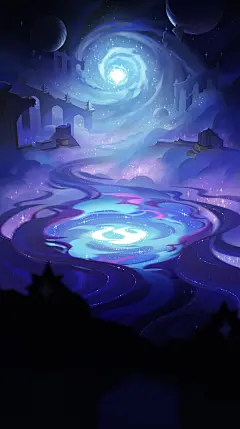 AFK 剑与远征 索拉场景绘制