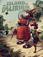 Delirium Island, Sergey Kolesov : Work done for CGSociety challenge