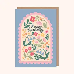 春季花卉生日贺卡 – Hopscotch Paper Co.