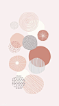 Round patterned doodle background vector | premium image by rawpixel.com / Sicha