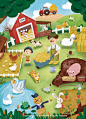 农场场景 | 小羊的杨33 - 原创作品 - 涂鸦王国插画