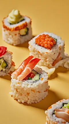 寿司日式饭团美味料理新鲜日本美食