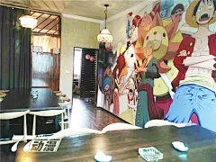 77动漫，动漫轻食店，动漫主题餐厅，动漫周边店